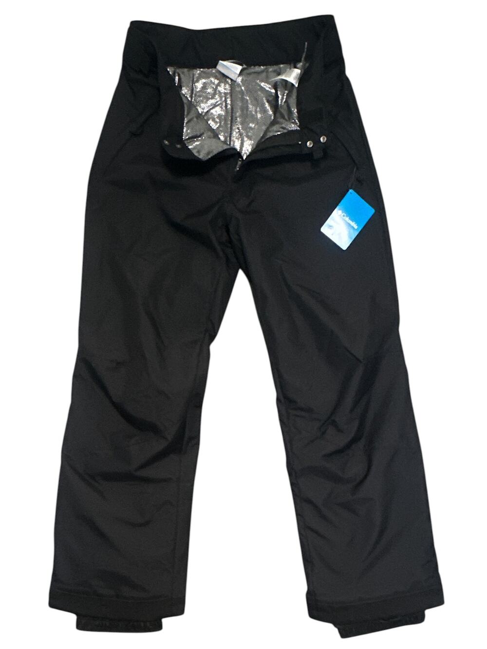 Columbia Men's Arctic Trip Omni-Heat Snow Pants Black Size S Ski Insulated